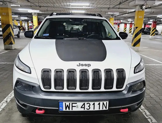 jeep cherokee Jeep Cherokee cena 77400 przebieg: 99850, rok produkcji 2015 z Warszawa